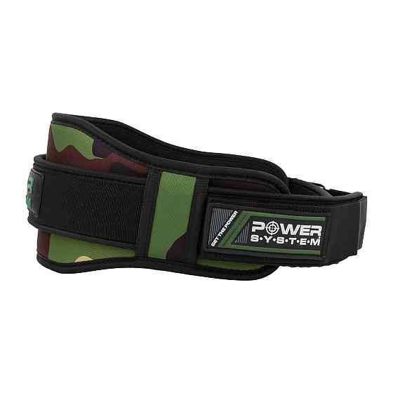 Пояс для тяжёлой атлетики с поддержкой спины атлетический пояс штангиста Power System Predator неопреновый M Киев