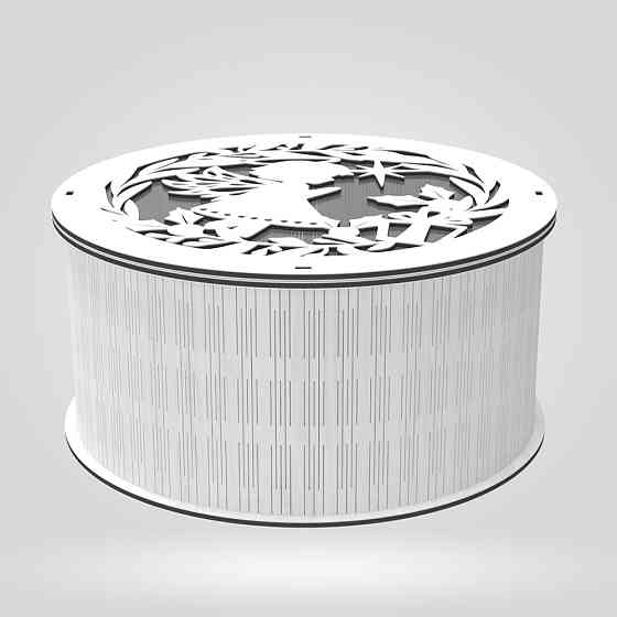 Подарункова коробка EKOSTAR d200 h100 Київ