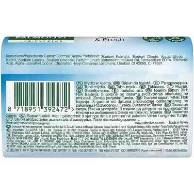 Тверде мило Palmolive Hygiene Plus Eucalyptus Antibacterial 90 г (8718951392472) Вінниця