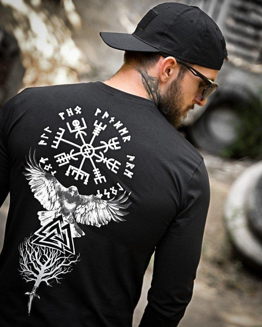 Мілітарі лонгслів руни ПП7791 Одеса - фото 5