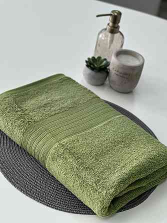 Полотенце банное Ideal Textile однотонное 500 г/м2 70х140 см (56860394) Оливка 1 шт Черновцы