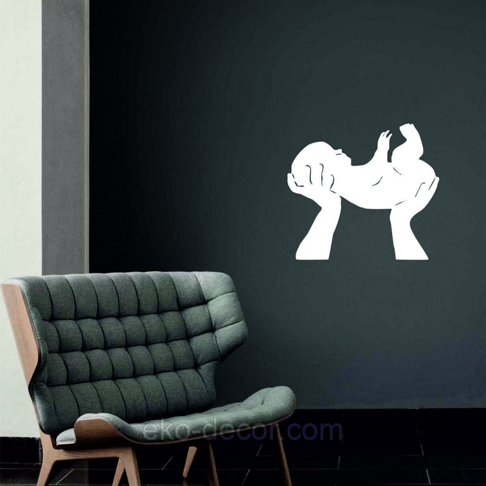 Декоративное настенное Панно «Дитя», Декор на стену 70*62 см, Белый Киев - изображение 6