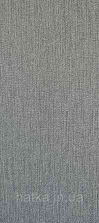 Обои виниловые на флизелиновой основе Rasch Ascona 1.06х10 однотонные структурные тонкая полоска бирюзовые Киев