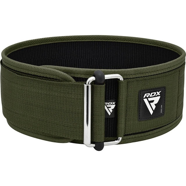 Пояс для важкої атлетики RDX RX1 Weight Lifting Belt Army Green XL Кам'янське - фото 3