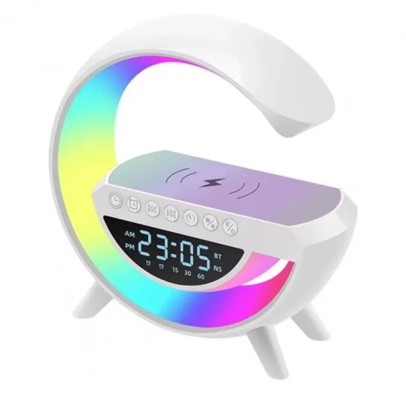 Лампа-нічник із Bluetooth-колонкою G-Smart G11, RGB підсвітка, FM-радіо, будильник, білий шум, USB, TF, AUX Одеса - фото 2