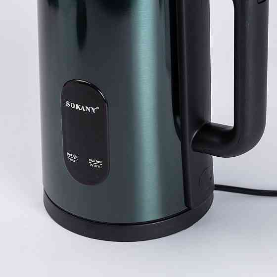 Sokany Електричний чайник Sokany SK-09019GR 3 літри Зелений Коломия
