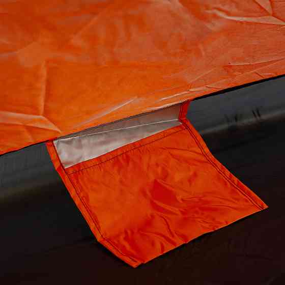 Автоматическая двухместная палатка оранжевая 200x230 см Киев