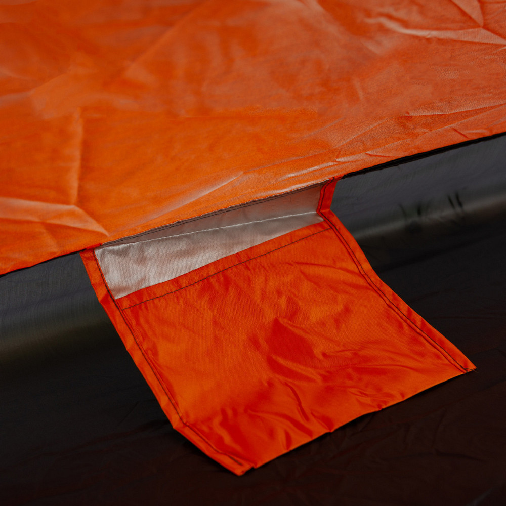Автоматическая двухместная палатка оранжевая 200x230 см Киев - изображение 4