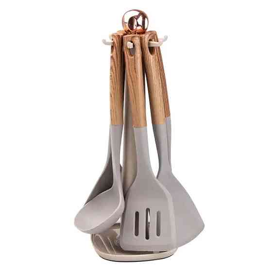 Кухонный набор из 6 предметов с подставкой Киев