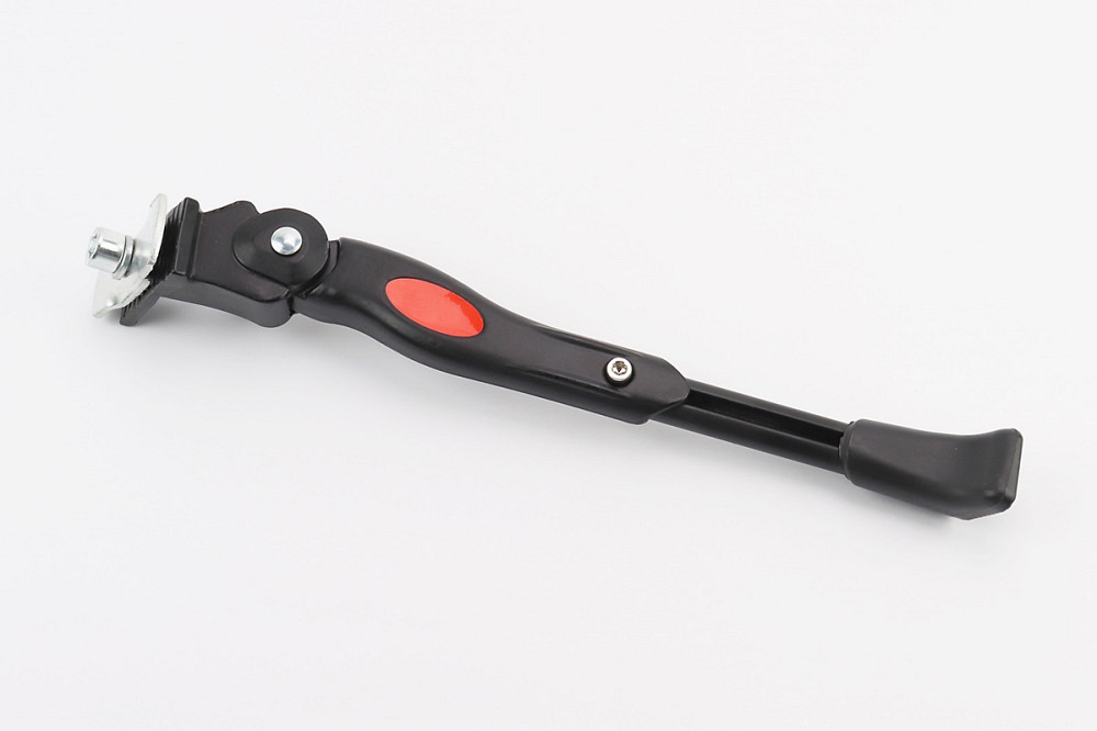 Підніжка бокова центральна телескопічна для 24"-28", алюмінієва, чорна HS-004 Киев - изображение 1