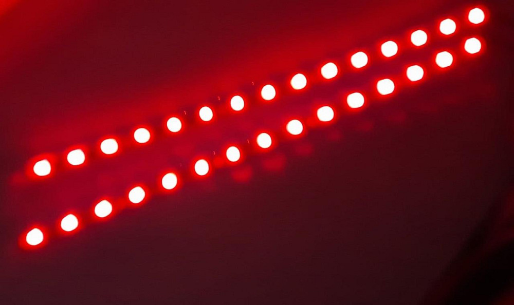 Подсветка салона 90101R-40 15LEDх40см в прикурив/звук.сенсор/красн (пара) Винница - изображение 1