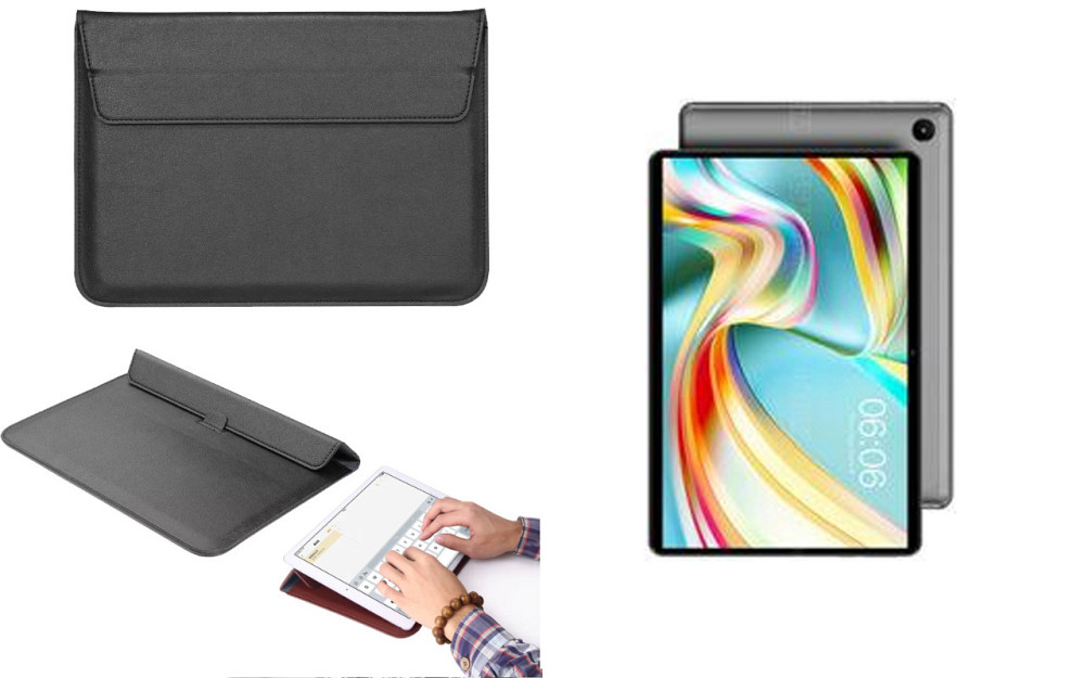 Чехол-конверт VitoCase для Teclast P25, P25T, с функцией подставки для планшета Черный Киев - изображение 1