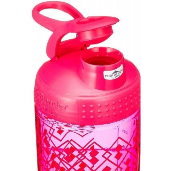Шейкер BlenderBottle SportMixer Signature Sleek 28oz/820ml Pink Geo Lace Кам'янське