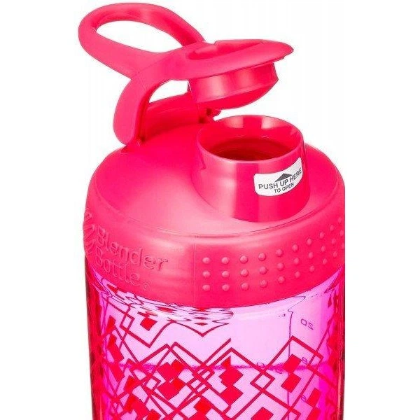 Шейкер BlenderBottle SportMixer Signature Sleek 28oz/820ml Pink Geo Lace Кам'янське - фото 5