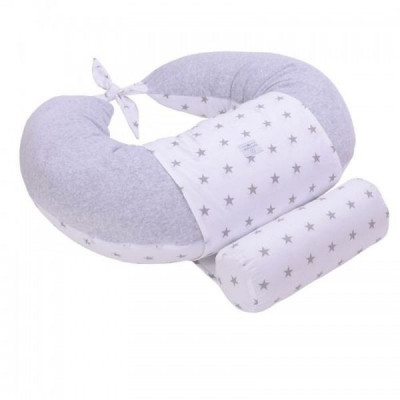 Подушка Верес для кормления Comfort Lux Velour stars grey 200х75 (302.04.2) Винница - изображение 7