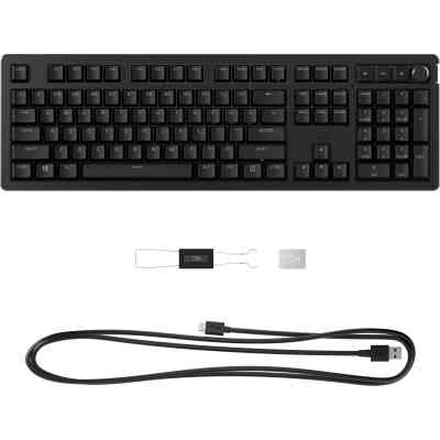 Клавіатура HyperX Alloy Rise PBT HX Red USB UA Black (7G7A3AA) Вінниця
