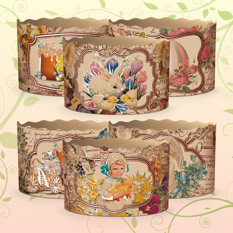 Форми для Пасок 300 гр d110 h85 Вікторіанські 50 шт/пач. Харків - фото 4