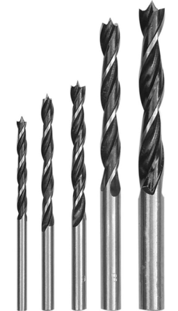 Набор сверл по дереву 5 шт (4, 5, 6, 8,10мм) Харьков