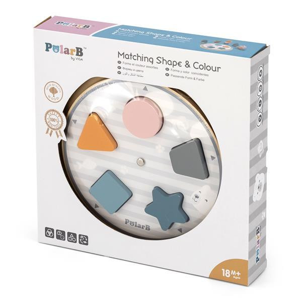 Дерев'яна гра-сортер PolarB Фігури (44050) Харків - фото 16