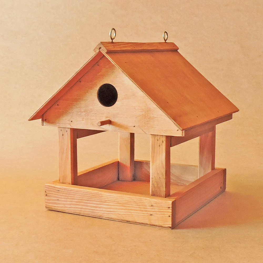 Годівниця з шпаківнею "Горихвостка" каррі Миколаїв - фото 4