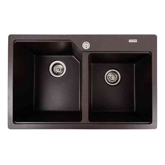 PLATINUM Гранітна мийка для кухні Platinum 7850 HARMONY матовий Гренадін Київ