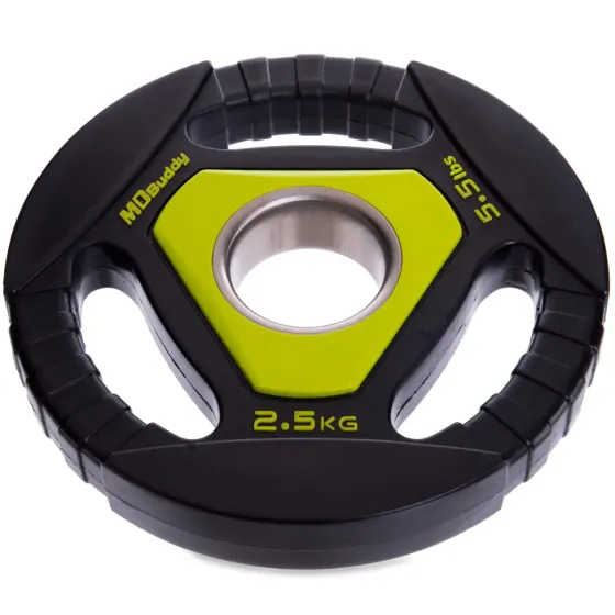 Диск поліуретановий 2.5 кг на гриф 50 мм Zelart TA-2677-2_5 Київ