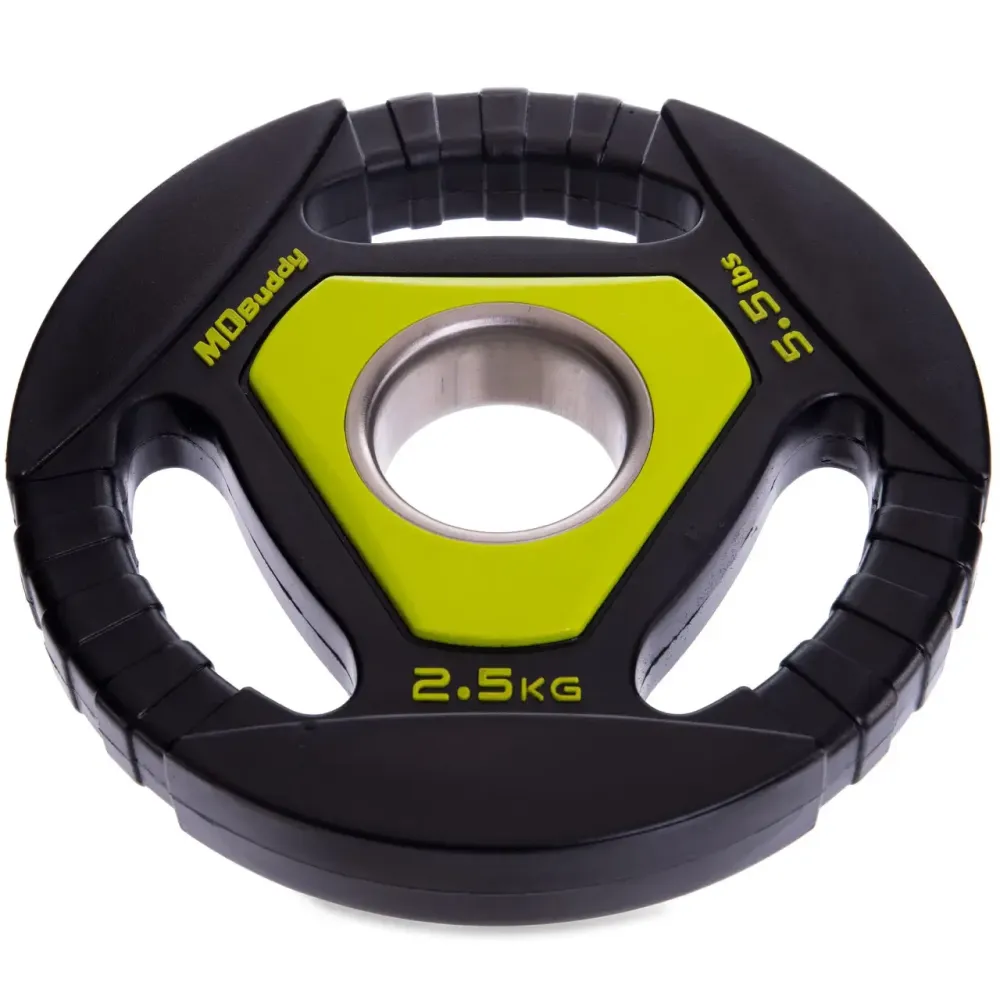 Диск поліуретановий 2.5 кг на гриф 50 мм Zelart TA-2677-2_5 Київ - фото 3