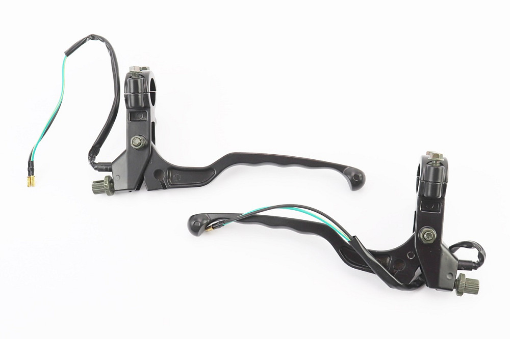 Важелі керма ліве, праве з кріпленням під дзеркало, к-кт 2шт (М10 права) МОТО CG/CB Киев - изображение 2