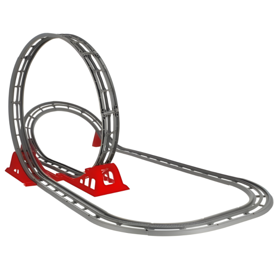 Игрушечная железная дорога,детская с поездом на батарейках 4хAAA для мальчиков и девочек,пластиковая,большая 115х53х41 см Каменец-Подольский