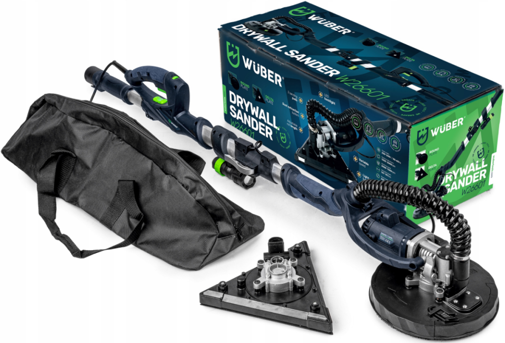 Шлифмашина для стен жираф Wuber 1600Вт 225мм (Польша) Киев - изображение 10