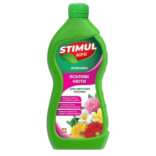 Добриво для квітучих рослин органічне 310мл Квітофор Stimul NPK Житомир - фото 1