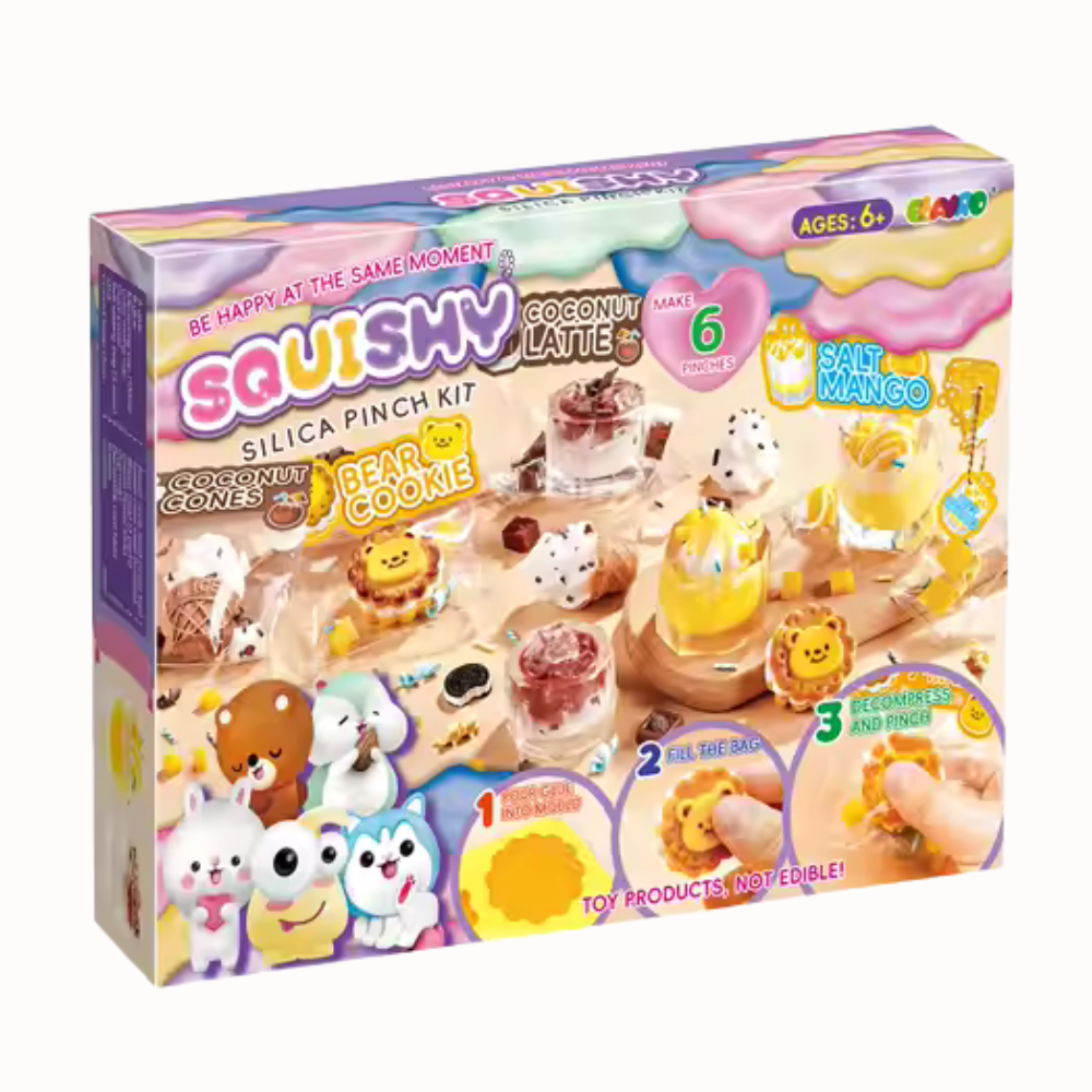 Набор для изготовления сквишей-антистресов таба лапок,детский набор для творчества 