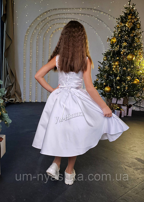 Белое нарядное платье Кривой Рог - изображение 3