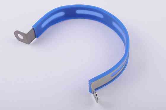 Хомут глушителя универсальный   Ø100   (+резинка) Мукачево