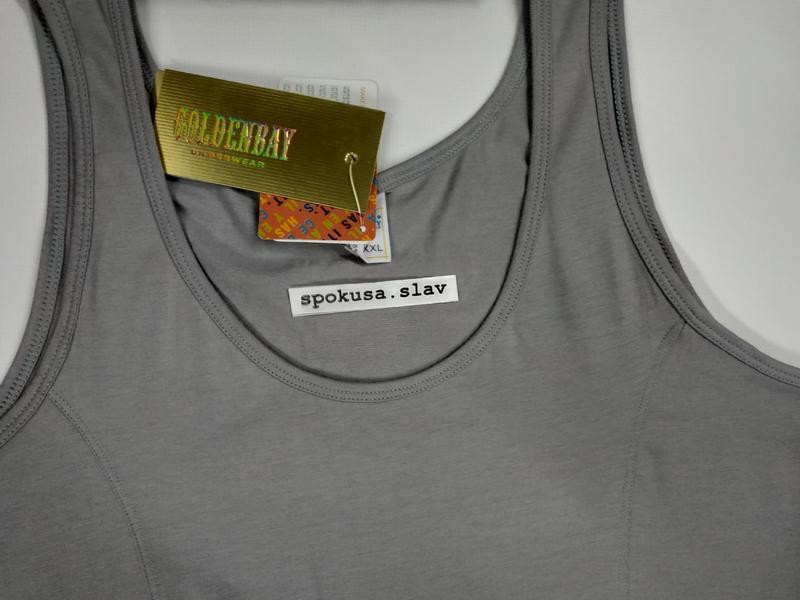 Чоловіча майка сіра doreanse tanktop 2255  XXL Славута - фото 3