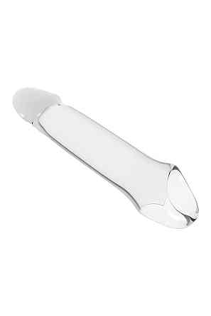Насадка на пенис Dreamtoys Ramrod с кольцом для мошонки, прозрачная Sex Aura Киев