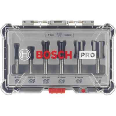 Набір фрез Bosch Professional пазових, 8мм, 6шт (2.607.017.466) Вінниця