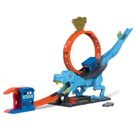Трек-ігровий набір Hot Wheels City Полювання Ті-Рекса (HKX42) Чернигов