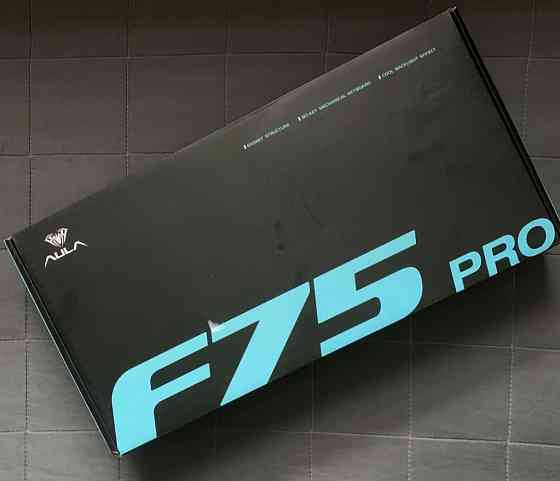 Клавиатура AULA F75 Pro Reef Black side-printer / LEOBOG Reaper. Киев