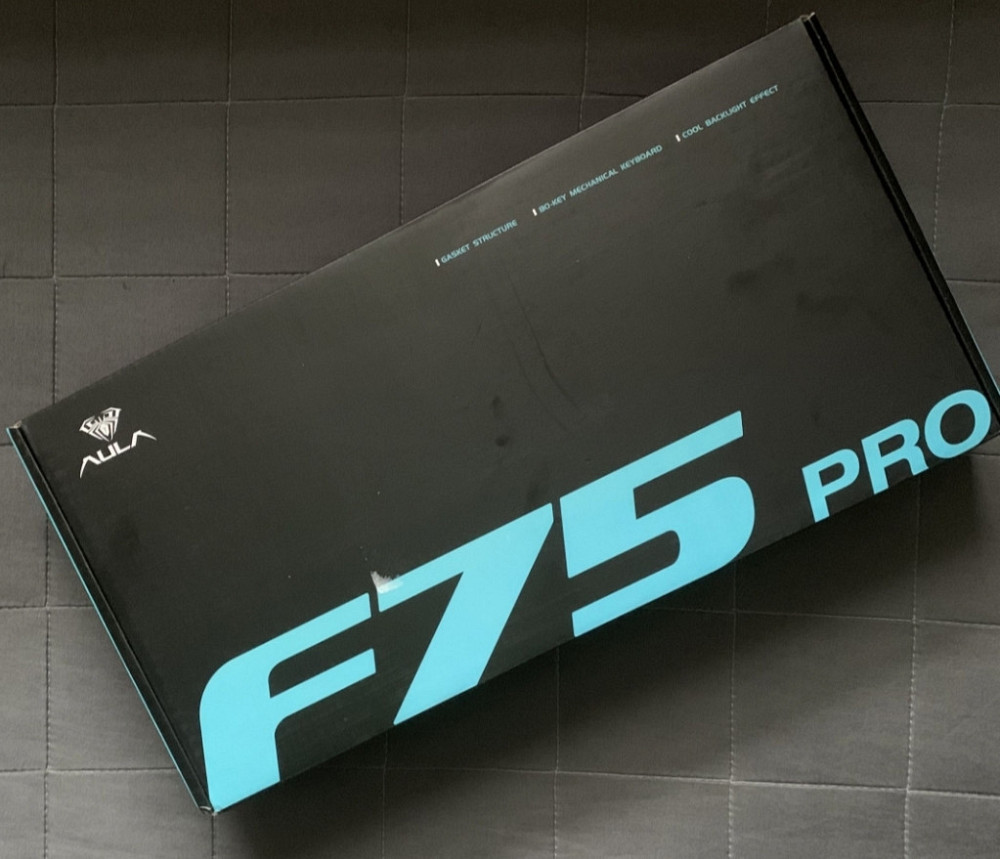 Клавиатура AULA F75 Pro Reef Black side-printer / LEOBOG Reaper. Киев - изображение 2