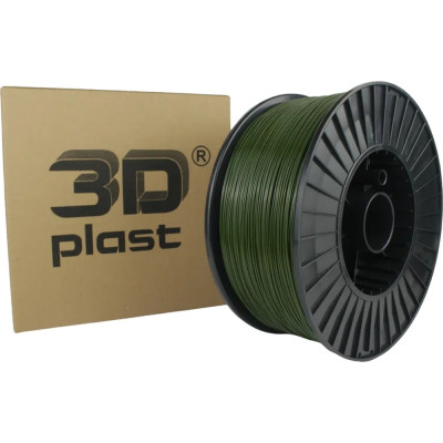 Пластик для 3D-принтера 3Dplast PLA 1.75мм, 3кг, khaki (3DPLA1753HKI) Вінниця - фото 1