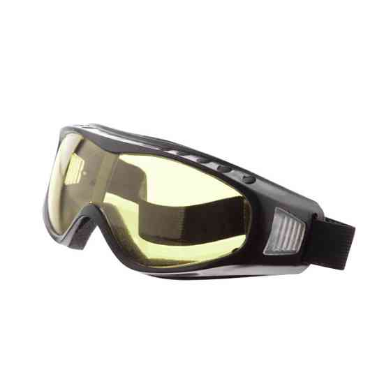 Окуляри захисні, жовті, лінзи полікарбонат, оптичний клас 1 INTERTOOL SP-0079 Київ