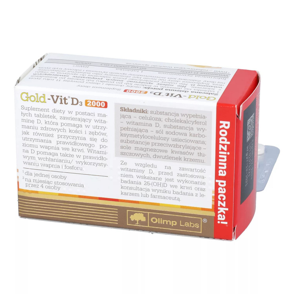 Gold Vit D3 2000 120 tabl Луцьк - фото 2