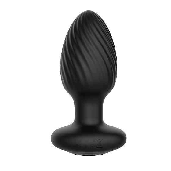 Анальная пробка Nexus TORNADO Large, ротация+вибрация, пульт ДУ Sex Aura Киев