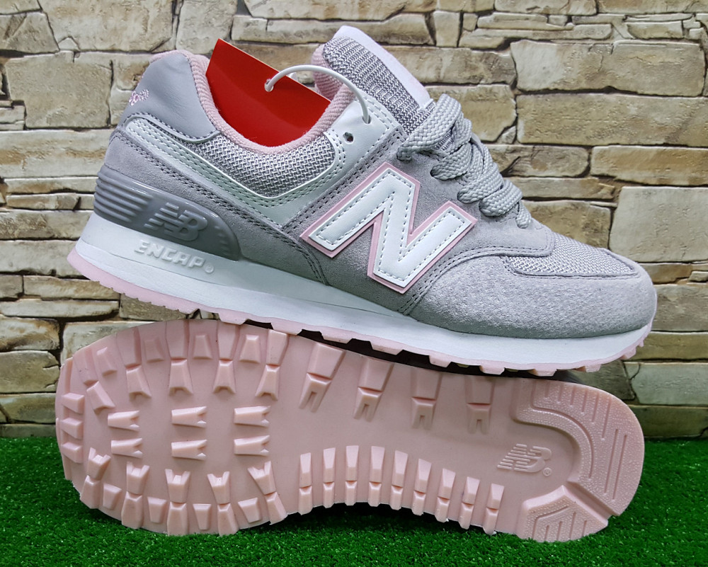 Женские кожаные кроссовки New Balance WL574 Киев - изображение 1