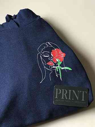 Чоловіча/Жіноча толстовка з капюшоном з АРТ- портретом Чернівці