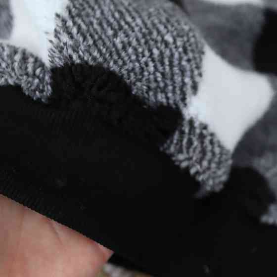 Дитяча тепла толствка тедді в чорно білу клітинку Кам'янець-Подільський