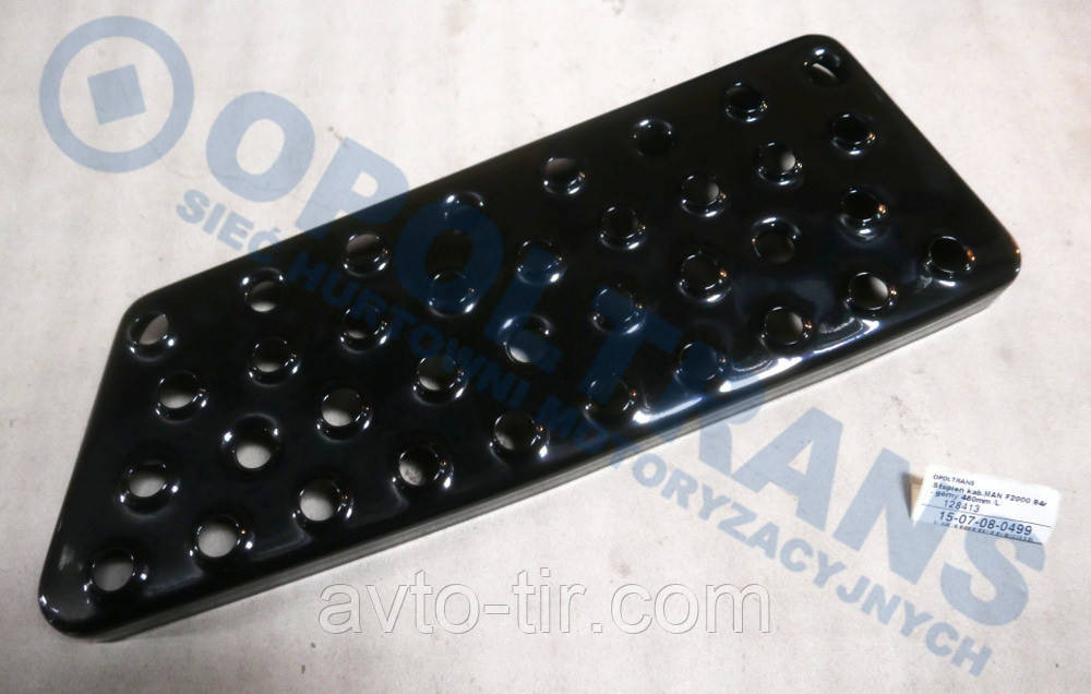 Накладка металлическая на подножку верхняя левая / правая MAN F2000 81615100268 Луцк - изображение 1