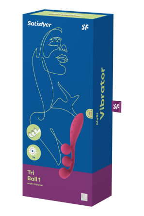 Мультивибратор Satisfyer Tri Ball 1 с тремя моторами, розовый Sex Aura Киев