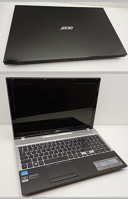 Ноутбук Acer Aspire V3-571G i7-3632QM/4+4gb ddr3/0 Nvidia GT630M 2gb АКБ- (Б клас) Луцьк - фото 1